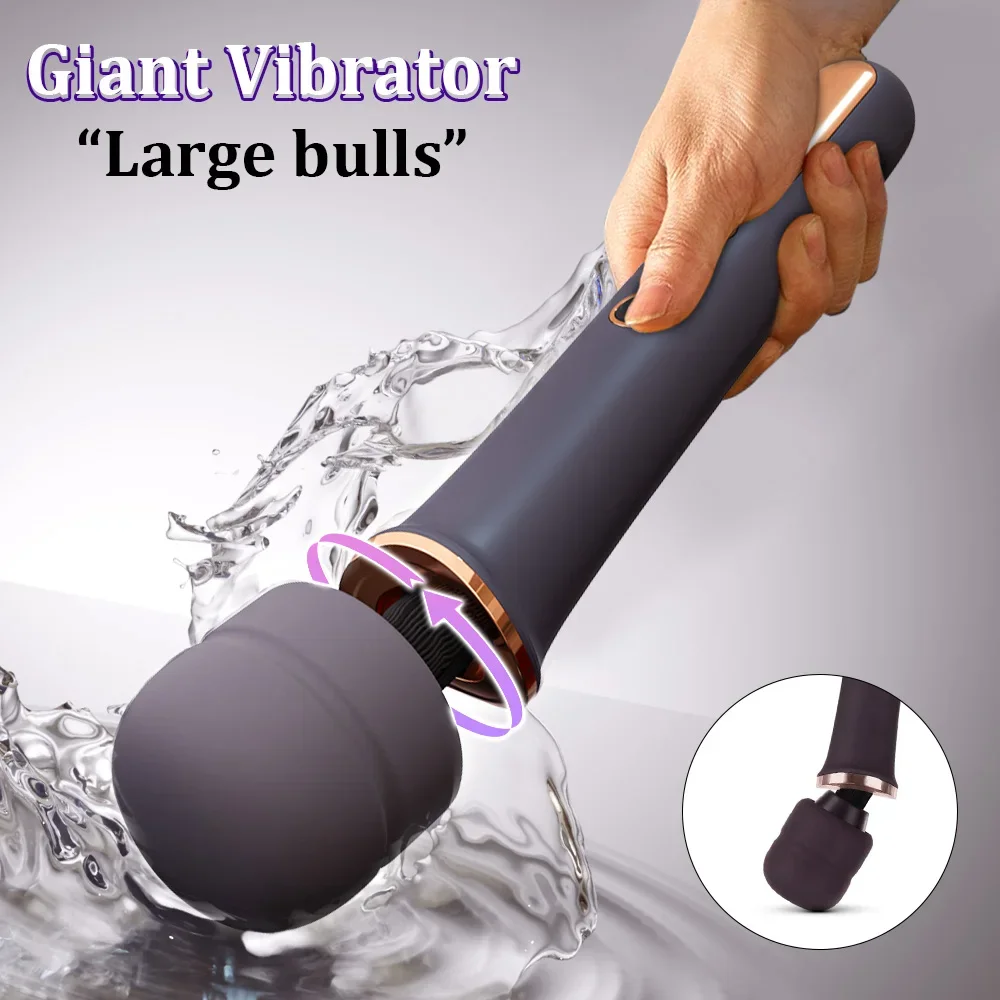 Magic AV Wand Vibrator for Women with 14 Powerful Modes Clitoris And G Spot Stimulator Female Masturbation Body Massager Sex Toy - Image 2