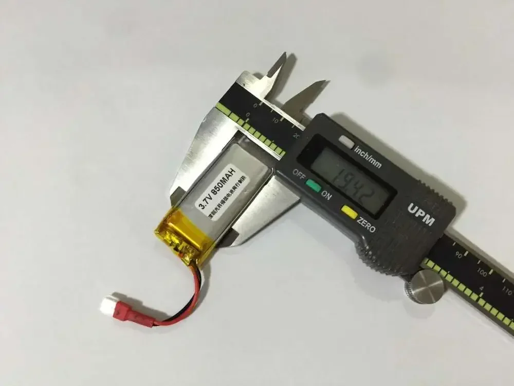 Nowa bateria litowo-polimerowa 3,7 V o pełnej pojemności 802046 850 MAH MP4 Głośnik Bluetooth / urządzenie / Mini