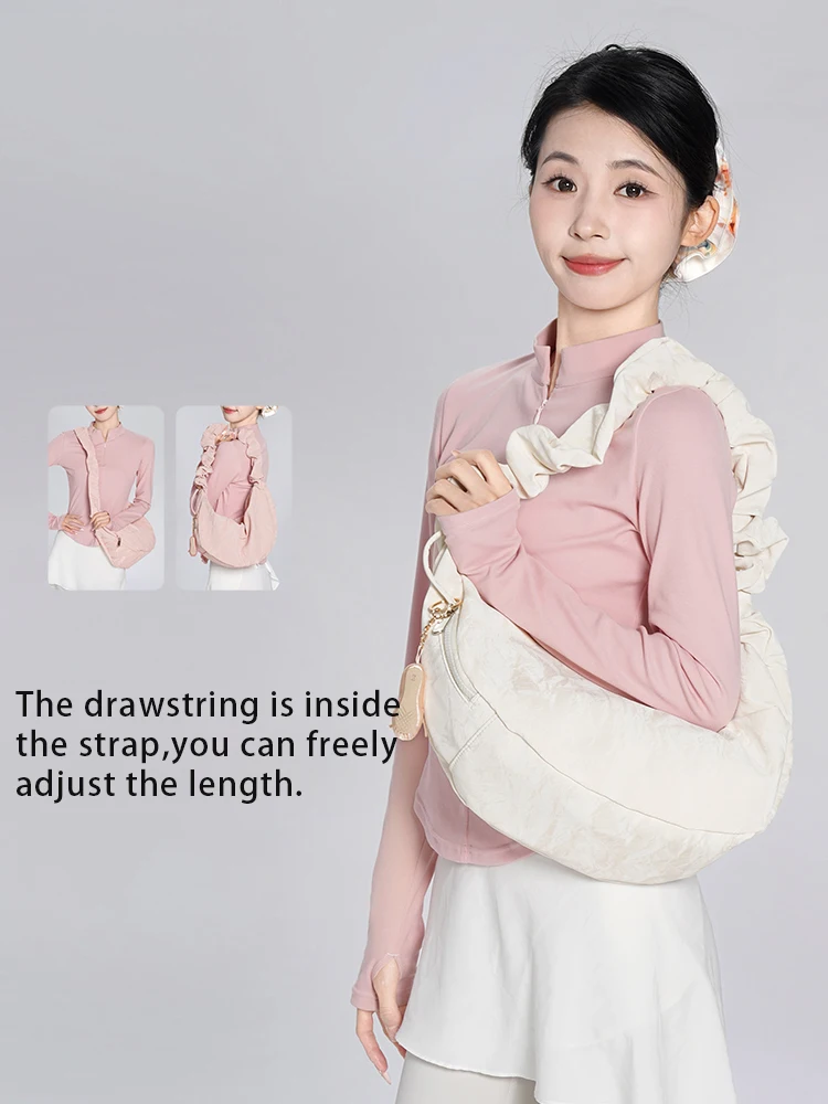 Ballet Dance Bag Crossbody | Fits Ballet Shoes Teacher Organizer Padded Shape | Dance Exam Intensive Training