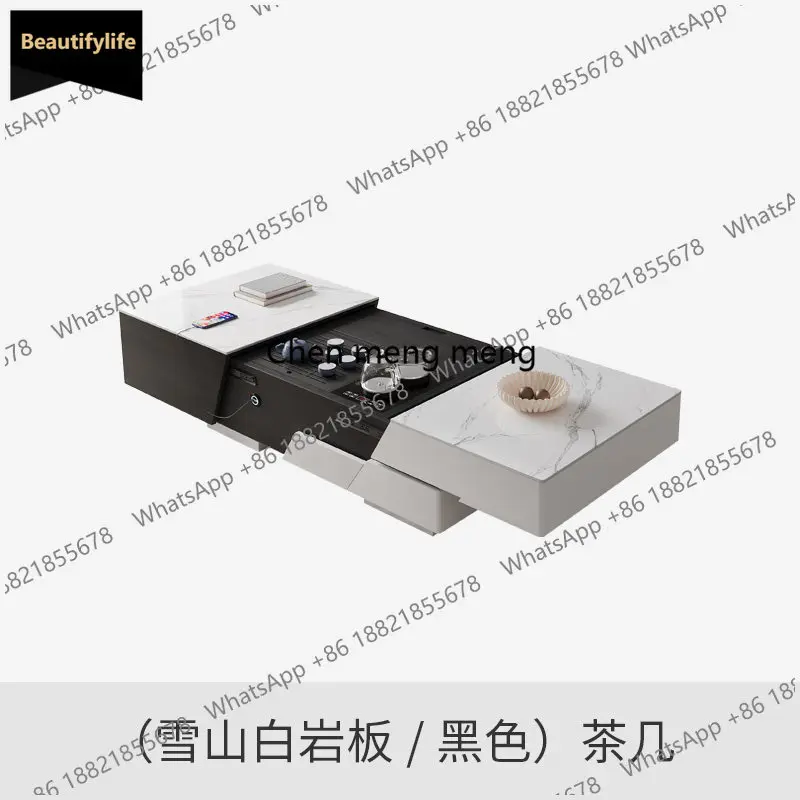 

c139 Маленький современный дизайнерский журнальный столик в европейском стиле, минималистичный черный кофейный столик, мебель для дома и гостиной