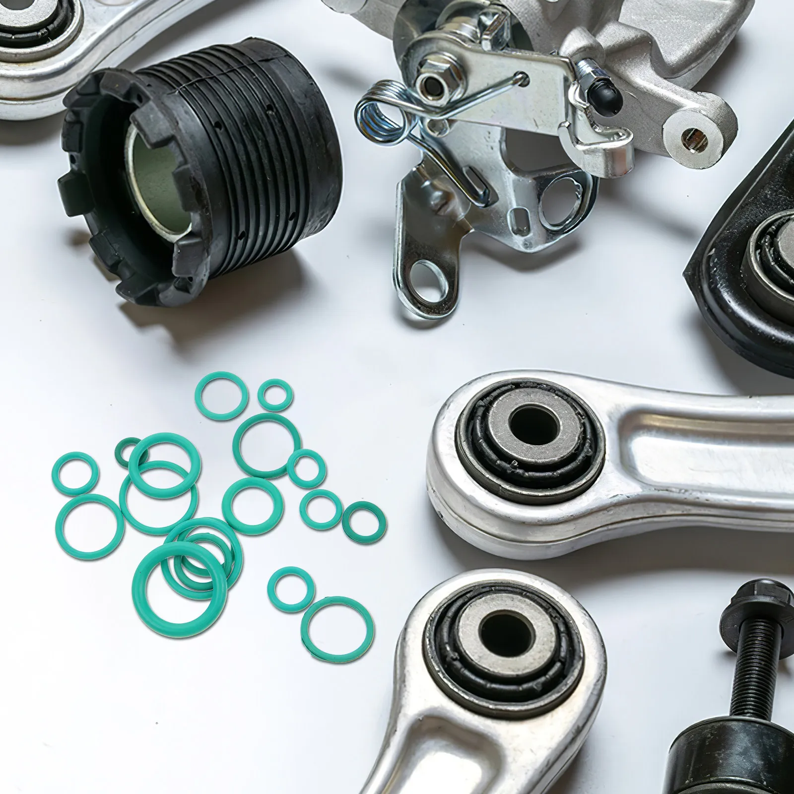 270-Piece Car AC Compressor O-Ring Seal Kit – Butyl Rubber Gasket Repair Set for Conditioning Systems