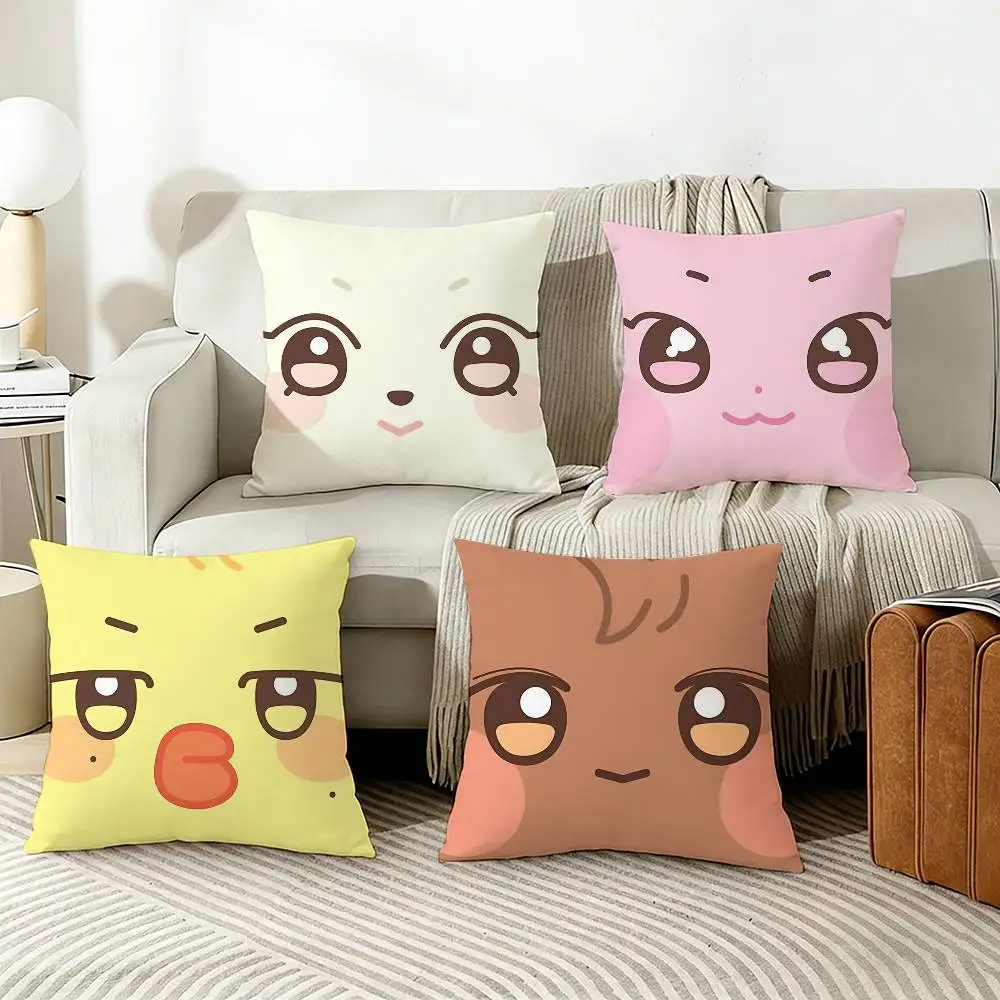 

Cute A-ANITEEZ Pillow Cover Sofa Cushion Cover Home Room Decoration Children Gift