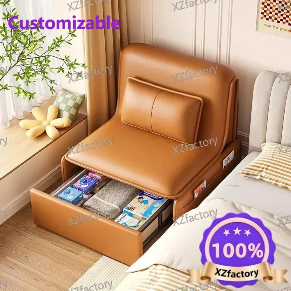 

Factory Direct 2026 Top RatedSingle electric sofa bed dual-purpose small apartment multi-functional bedroom office balcony high-