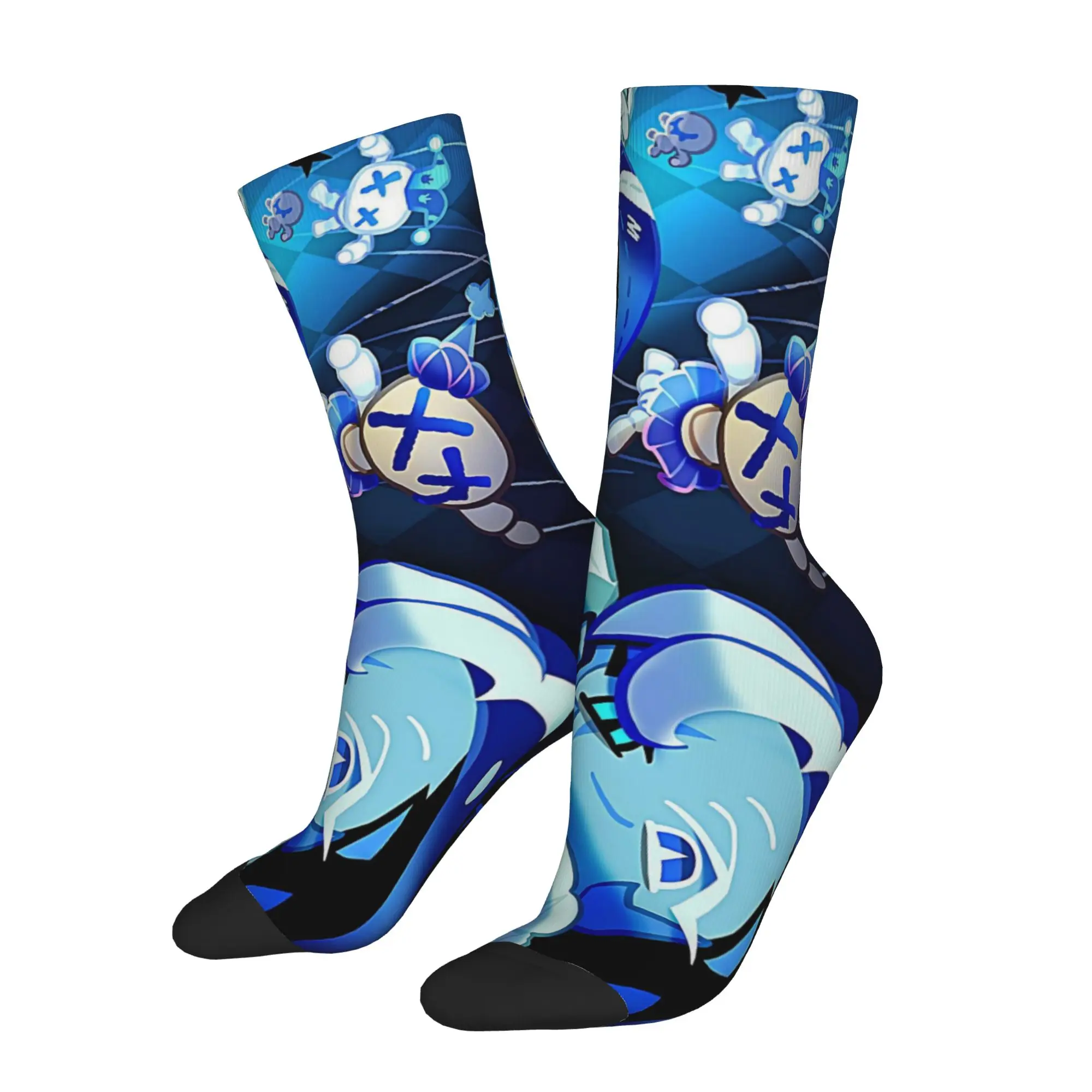 Shadow Milk Cookie Accessories Men Women Socks Sweat Absorbing  Sport Crew Socks Comfortable Birthday Gifts Idea