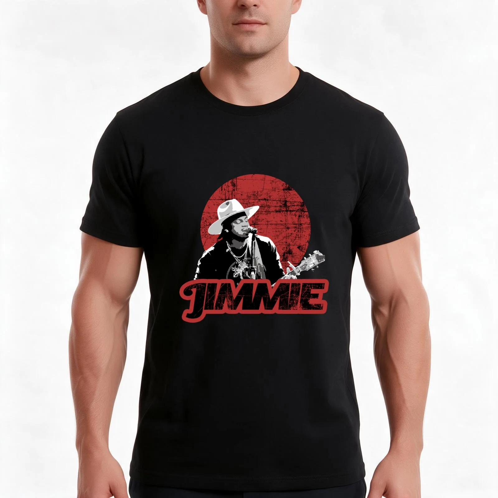 jimmie allen Musicjimmie allen 2022 art T-Shirt, Summer Casual Cotton Tee, Oversized Streetwear Tops, Vintage Graphic Print