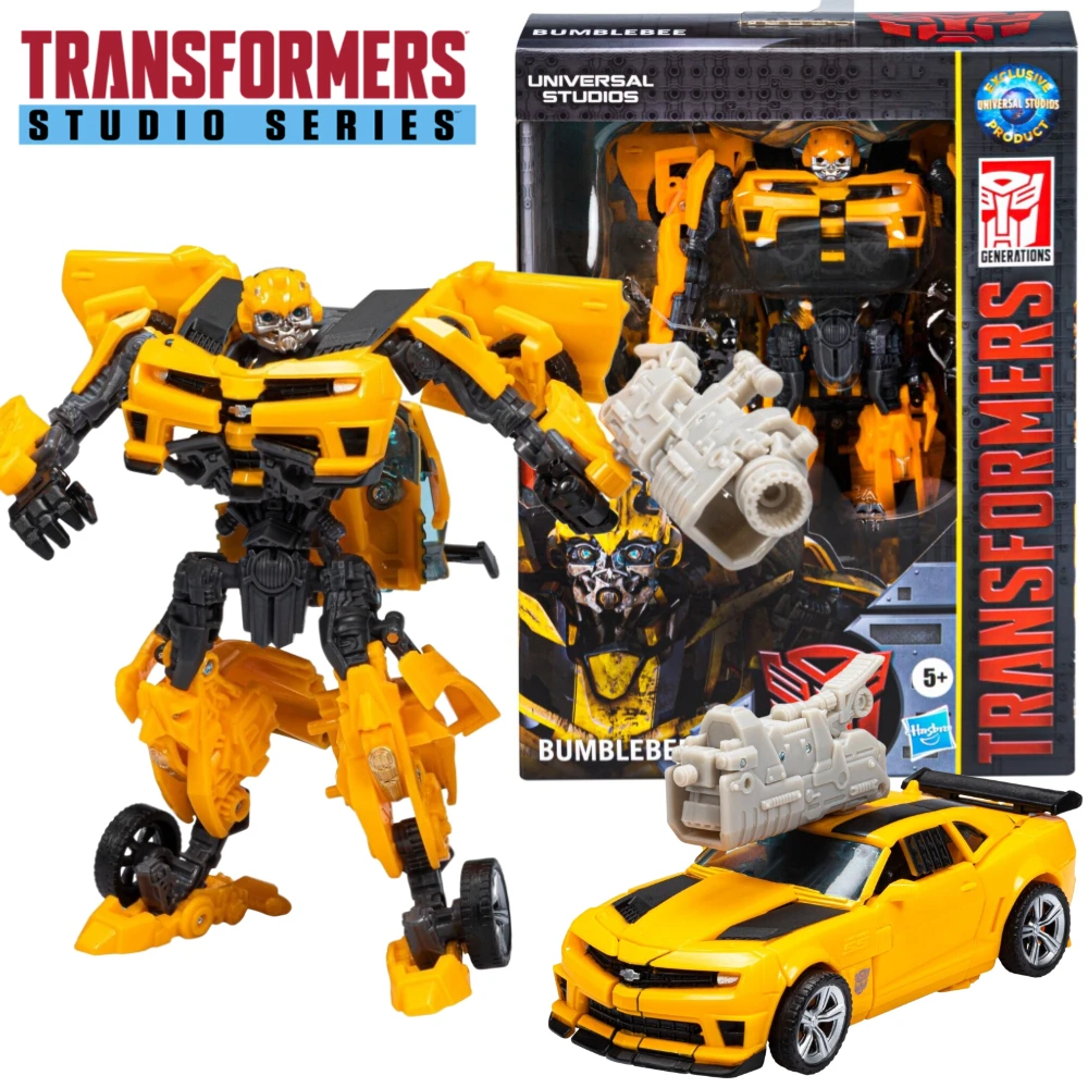 

In Stock Transformers Studio Series Universal Studios The Ride 3D Deluxe Bumblebee Action Figure Model Toy Collection Hobby Gift