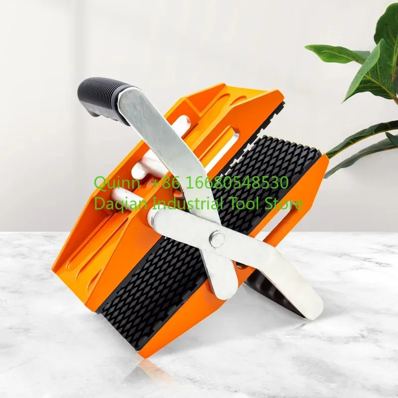 NGWholesale Double-Handed Metal Lifting Clamp Effort-Saving Tool for Stone Glass Handling Metric Measurement Direct Manufacturer