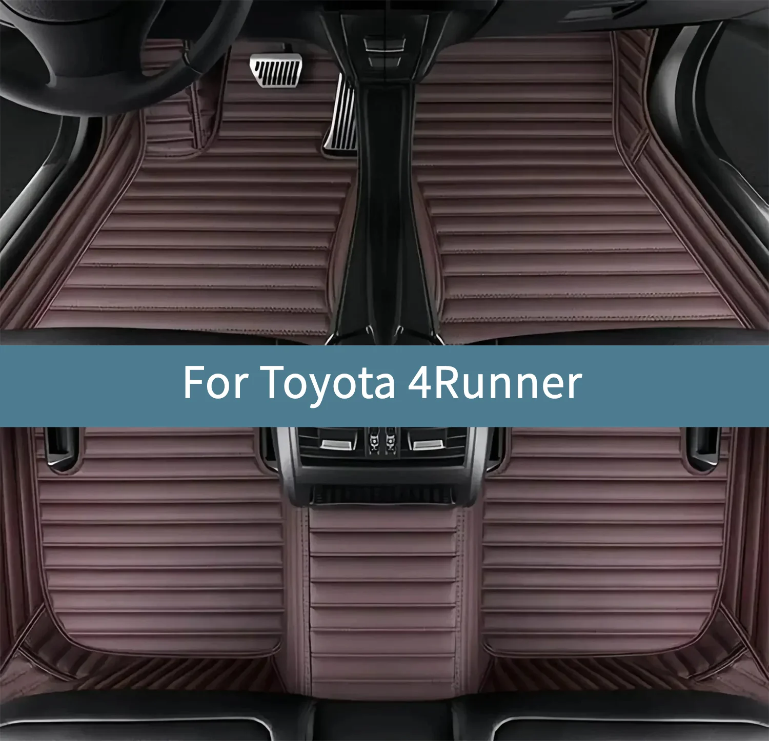 

Car Floor Mats For Toyota 4Runner 2007 2008 2009 2010 2011 2012 2013 2014 2015 2016 2017 Leather Floor Mats For Cars Full Set