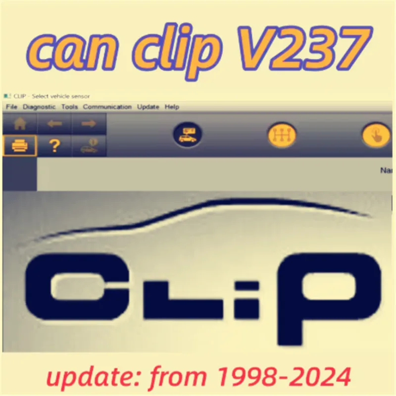 Latest 2025 Clip V237 Latest Software With Keygen For Rena-ult OBD2 Diagnostic software Auto Repair Software