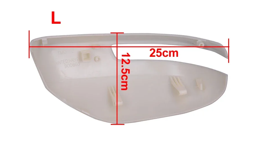 For Honda City 2009 2010 2011 2012 2013 2014 Outer Rearview Mirrors Cover Side Rear View Mirror Shell Housing with Lamp Type