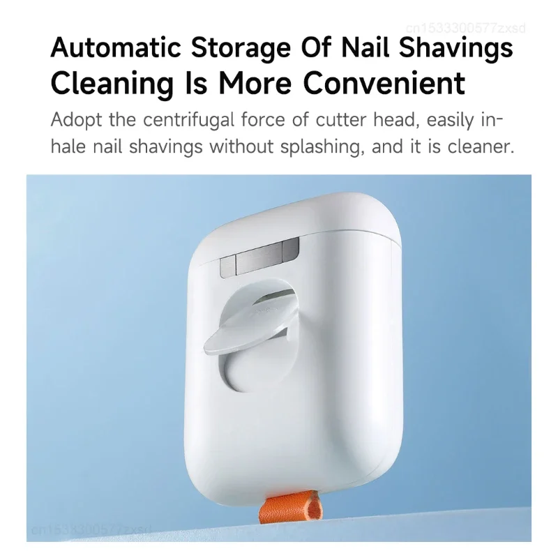 Xiaomi-Seemagic Mini Cortadores De Unhas Elétricos, Cortador De Unhas Automático Com Luz, Cortador De Unhas Adulto, Bebê Dedo Toe Scissor