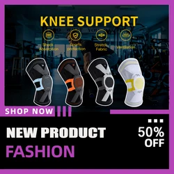 Ajustável joelheira ortopédica, Joint Brace, Apoio Dor, Relaxe Patella Protector, Esporte Kneepad Guard, ligamento menisco, 2 pcs