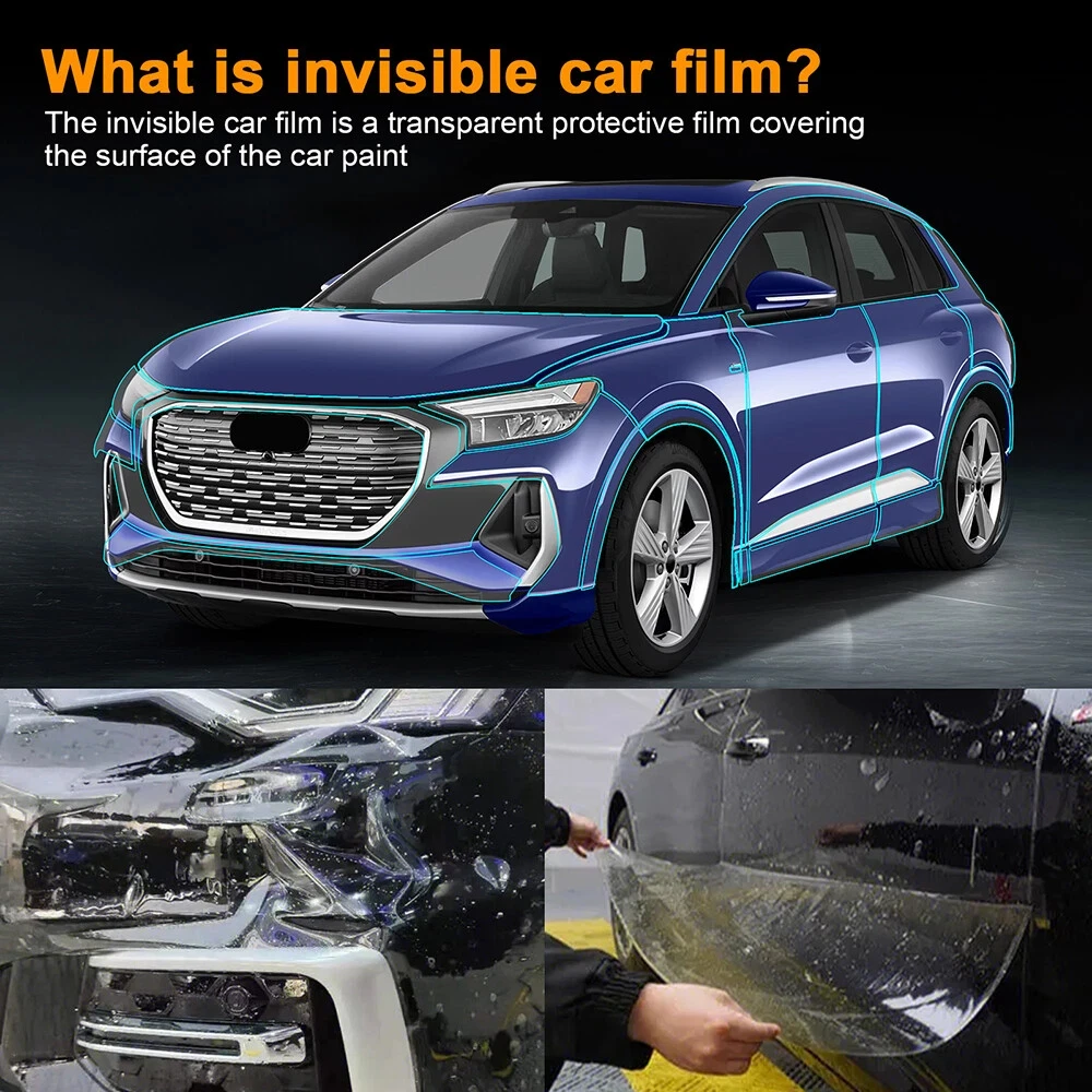 

Защитная пленка из ТПУ 8,5 мил для Audi Q4 E-Tron 2021-2024, предварительно вырезанный комплект PPF, прозрачная защита кузова автомобиля, устойчивая к царапинам