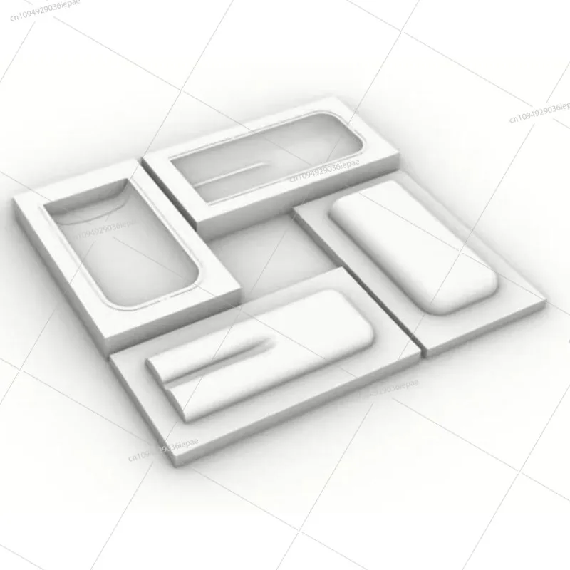 

DIY handmade leather craft tools High quality vegetable tanned leather cigar box cold pressing mold POM material forming mold