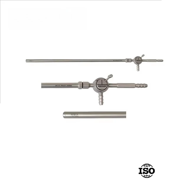 HZM284.1.10 Reusable Stainless Steel Manual Suction And Irrigation Care Tube