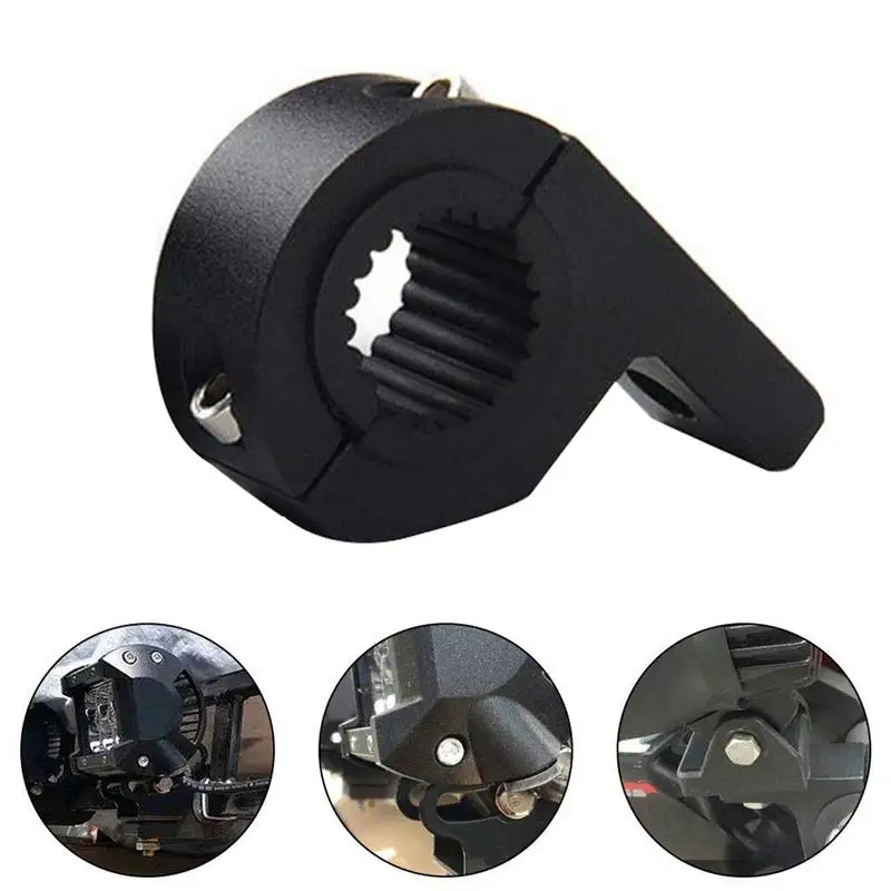 

Motorbike LED Light Bar Clamps Brackets Tube Clamp Mount Kit For Motorcycle Fog Light Mount Motorcycle Accessories