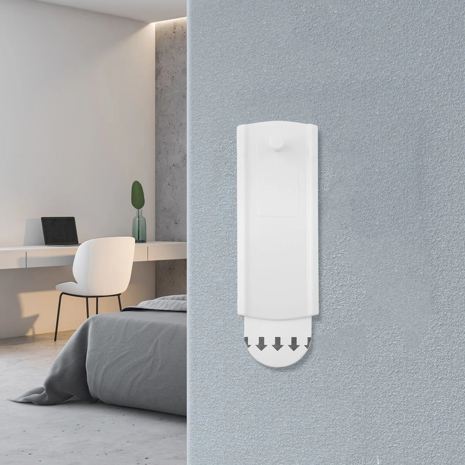 

Damage-Free Hanging White Removable Hooks Versatile Indoor Application Multi-Surface Adhesion Weight Support 2 Kg