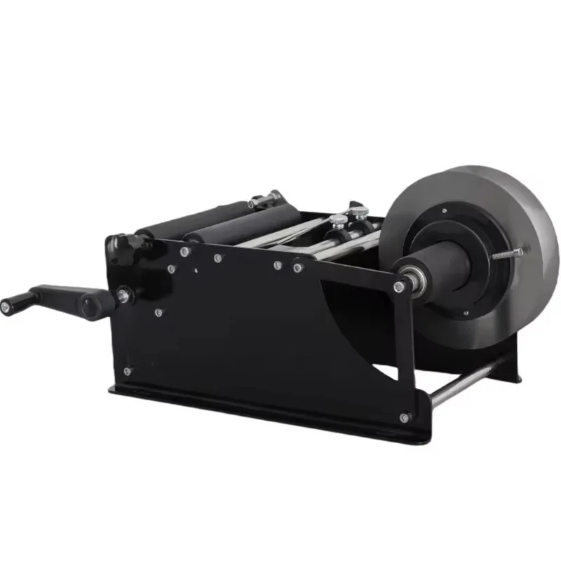 LK-SYTB10 Mesin Pelabelan Manual Mesin Pelabelan Stiker Perekat Botol Bulat Mesin Pelabelan yang Dioperasikan dengan Tangan Manual