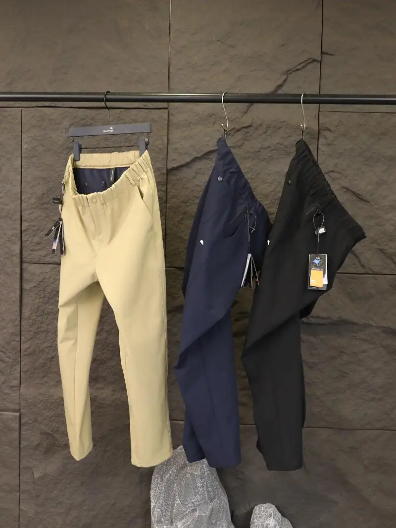 

Осенне-зимние новые мужские спортивные бархатные теплые трехнепроницаемые брюки из мягкой оболочки для отдыха на открытом воздухе