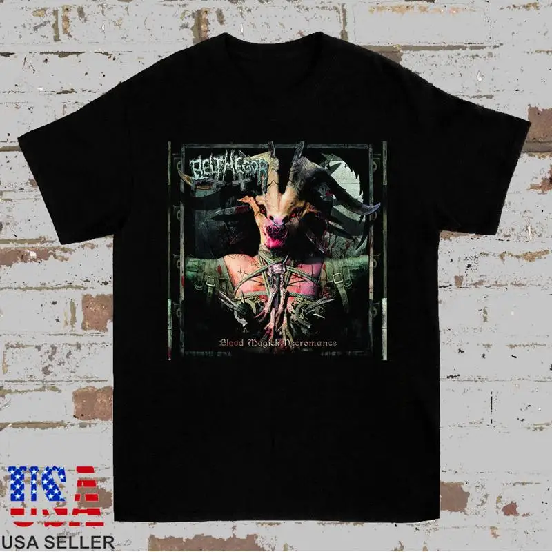 Belphegor Band Blood Magick Necromance Black Cotton T SHIRT SIZE S 5XL TT1141