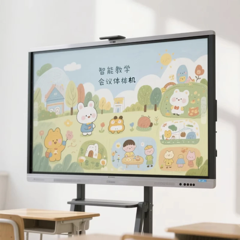 

Smart meeting solution Automatic transcription Wireless shared calendar Integrated interactive whiteboard