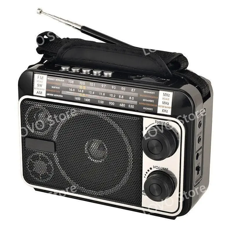 Full-band card multi-function radio portable elderly speaker precision FM mp3