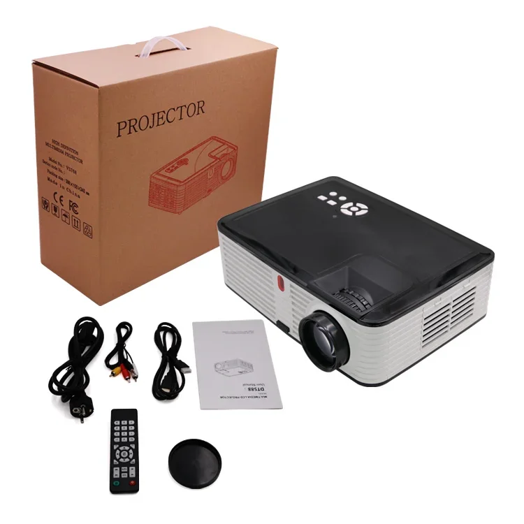 Projecteur Full HD à rapport de contraste 10000:1, budgétaire LED, 1080P, 4000 lumens, 1920*1080