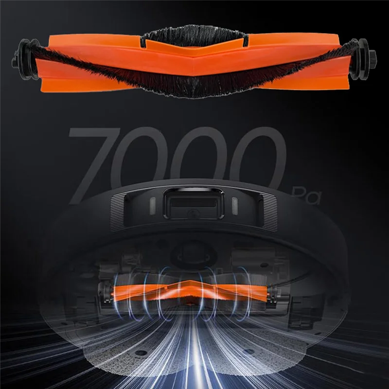 2 STUKS voor Xiaomi Dreame X20 Pro/X20 Pro Plus Robot Stofzuiger Wasbare Hoofdborstel Vervangende Onderdelen-A19G