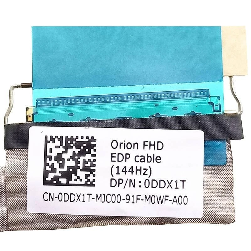 For Dell Alienware M15 R1 screen cable FHD UHD OLED 60Hz 144Hz 4K LCD screen cable 07RNFT 0DDX1T 0F0XV7 0M51F5