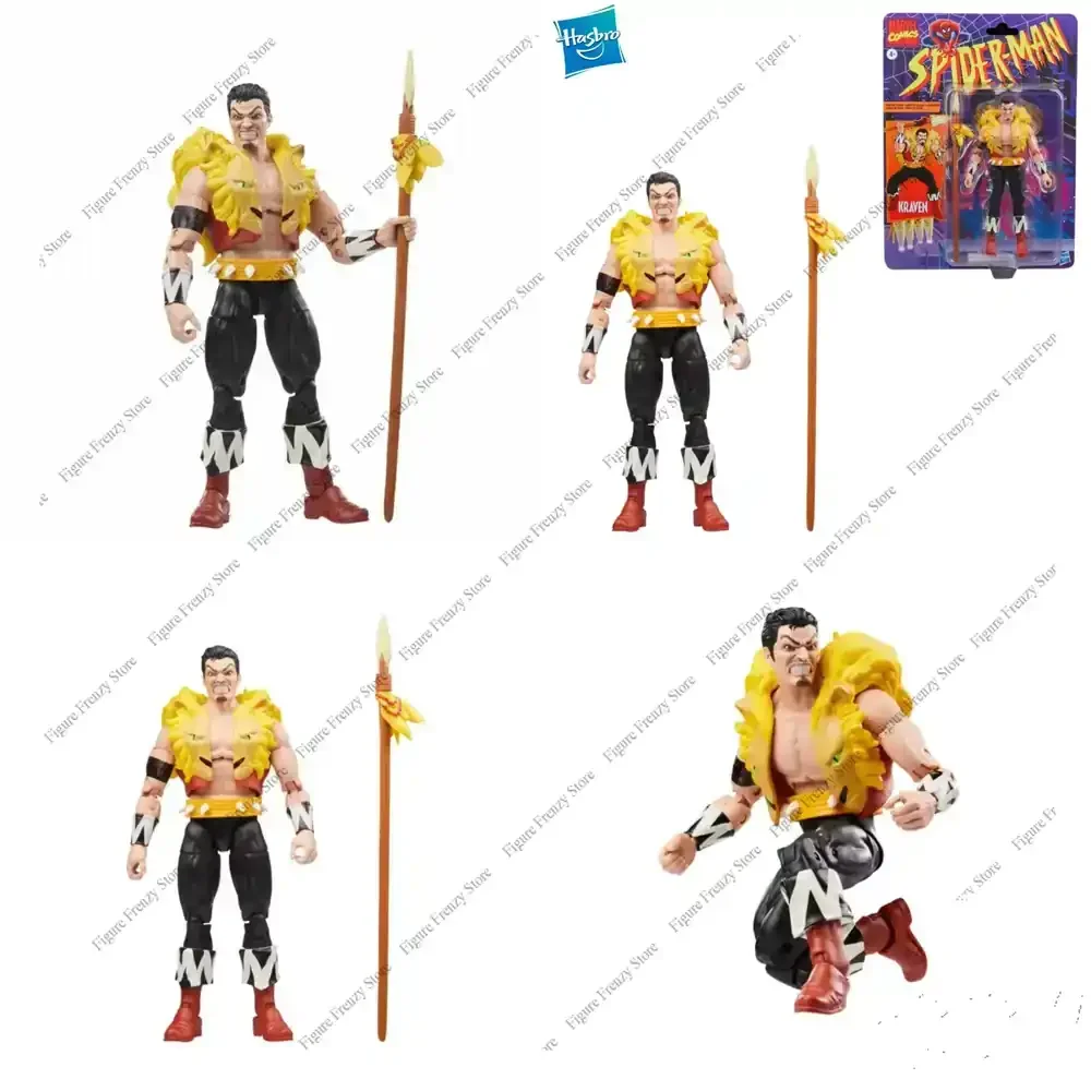 

Special Offer New Original Action Figures Toys Collection for Hasbro Marvel Legends Series Kraven The Hunter Molsin Stock Now