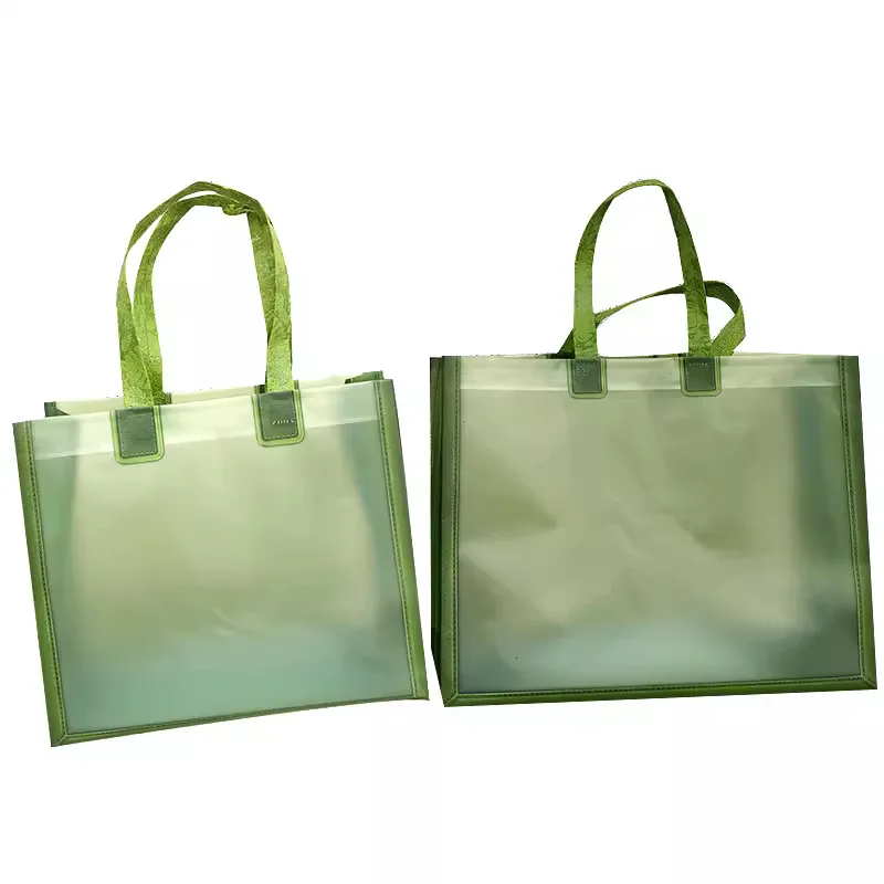 Borsa a tracolla in PVC, borsa per negozio di abbigliamento di moda di fascia alta, borsa per imballaggio regalo, impermeabile