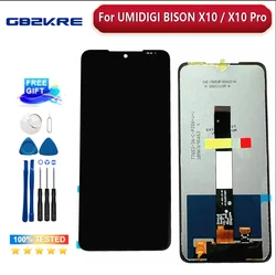 Écran LCD et écran tactile de remplacement, Uacity IGI Bison X10 et X20, Umidigi Bison X10 Pro LCD + colle, 6.53 pouces, original, bien testé