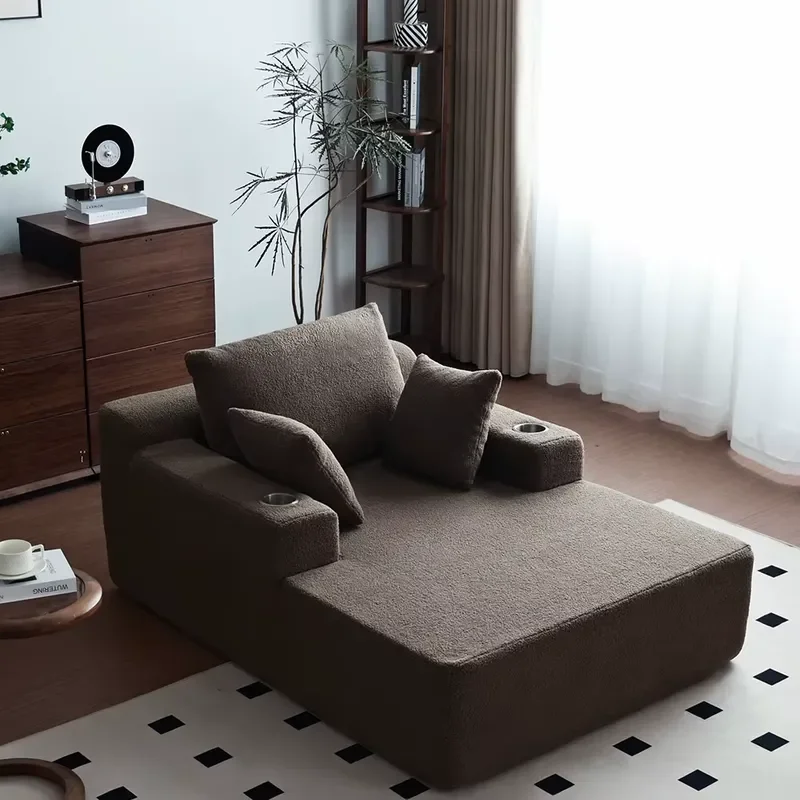 Modular Cloud Sofa Cushion Cover for Sectional Sofa High Density Foam Replacement Compatible with Modern Convertible