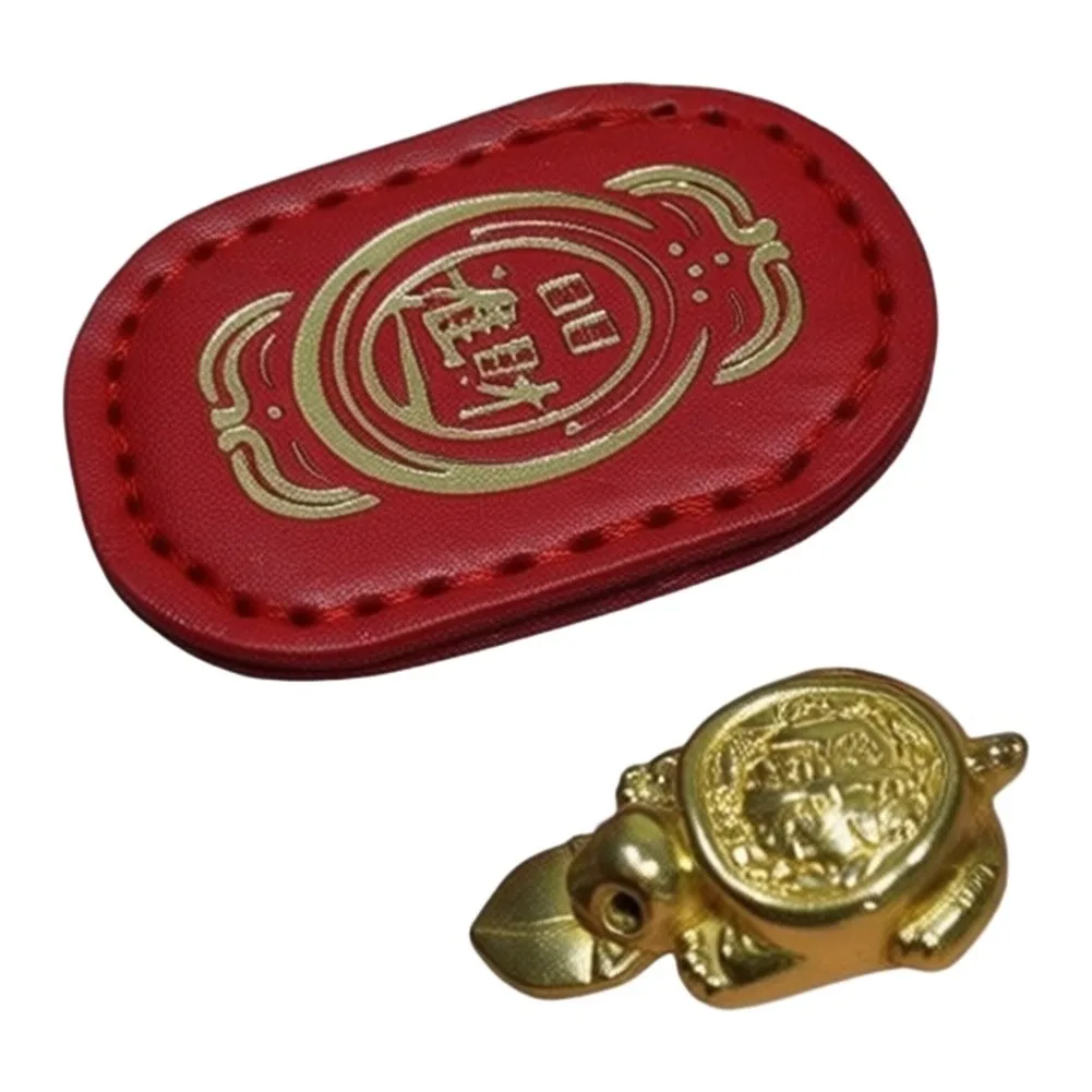 For mini Turtle Metal Ornament for Desk and Shelf Decor Lucky Charm Decoration for Home Office Workspace Space