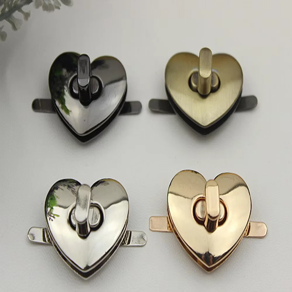 GUGULUZA Owl Bag Lock Metal Bag Accessories Buckle Twist Turn Lock Snap Clasps Closure for Purse Handbag