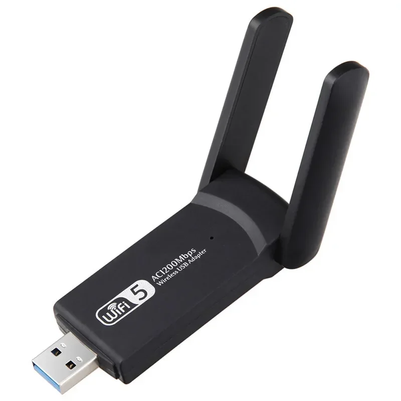 

Dual Band 5GHz 2.4Ghz 802.11AC Wifi Antenna Dongle Network Card for Laptop Desktop New USB 3.0 1200Mbps Wifi Adapter