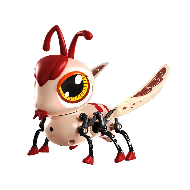 Jouet abeille télécommandé pour enfants, capteur tactile Intelligent, son électrique, lumière, musique, jouet électronique pour animaux de compagnie, insecte mignon, cadeau d'anniversaire