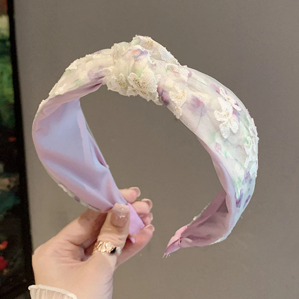 موضة سميكة ليوبارد طباعة بولي Leather الجلود معقود هيرباند المرأة الفتيات عصابة رأس الشعر هوب إكسسوارات الشعر ماكياج واسعة أغطية الرأس #3