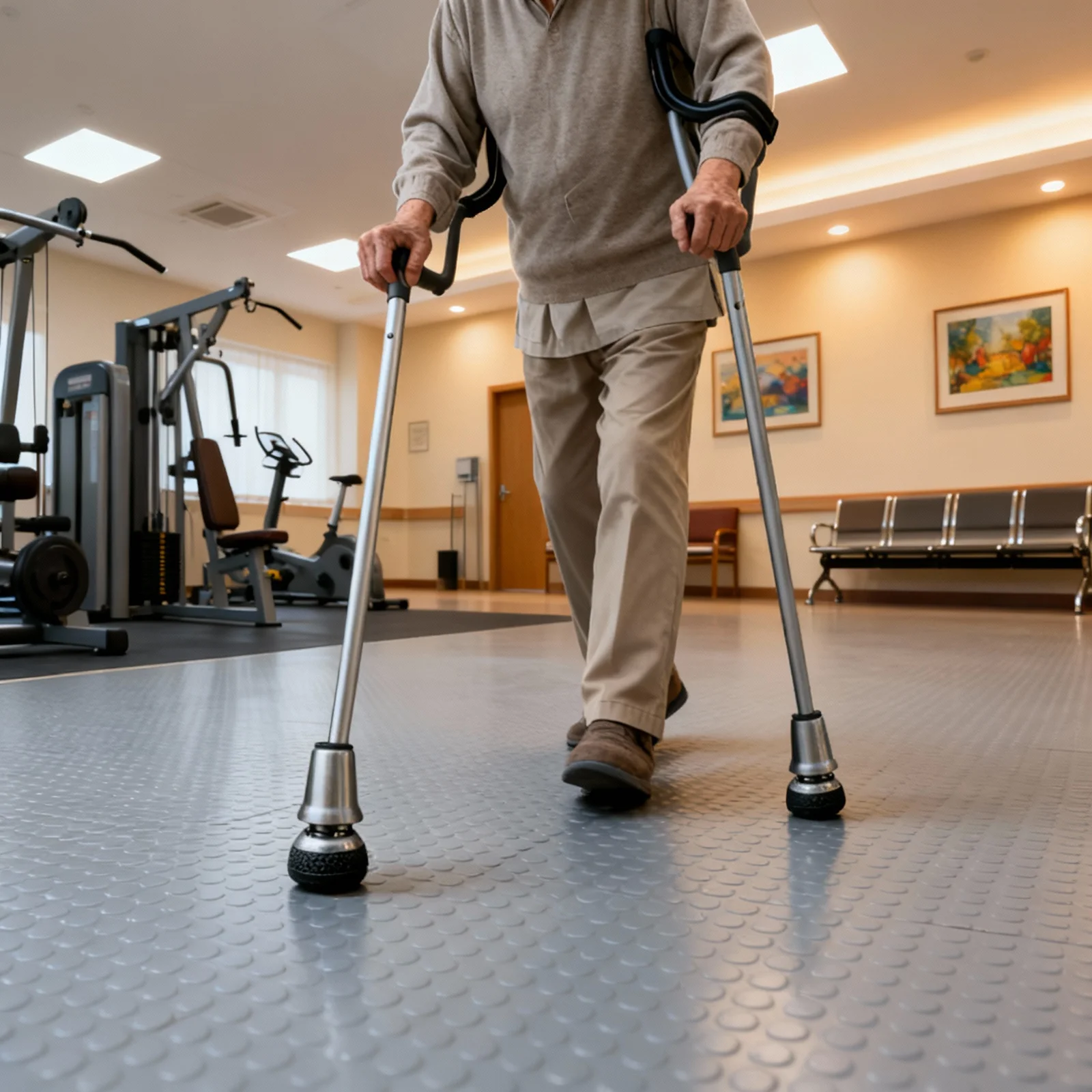 

Crutch Tips Anti-Skid 19Mm Slip-Resistant Cane Foot Covers Stainless Steel Walking Pole Tips Trekking Accessory