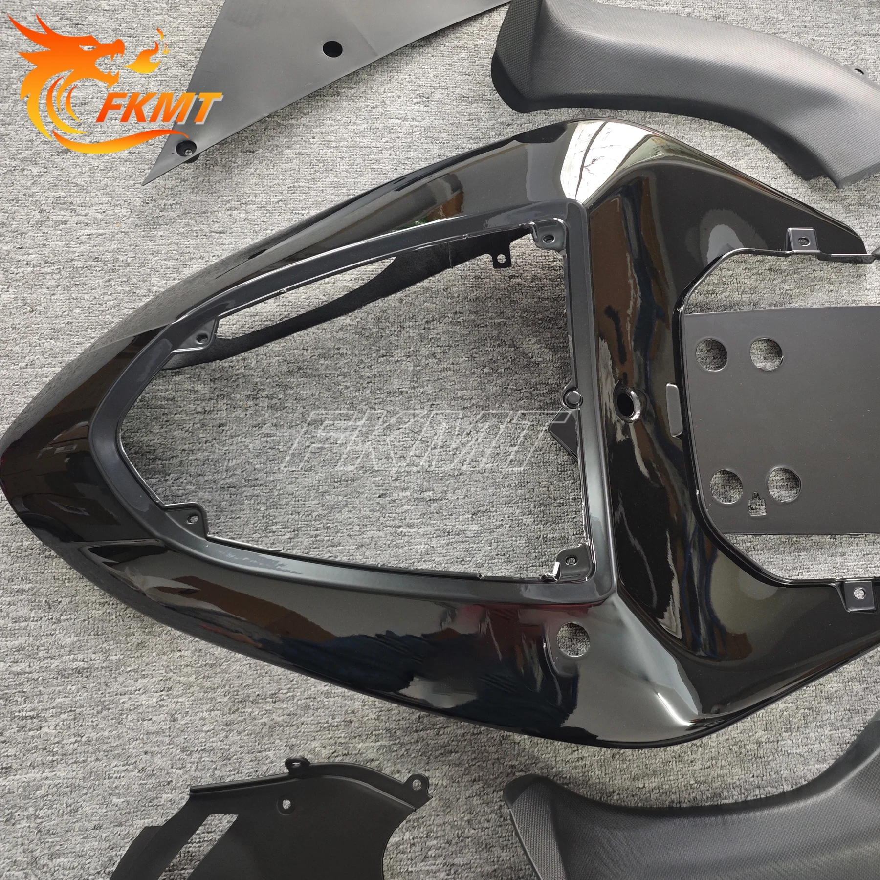 

ABS Advanced Motorcycle Fairings Kit for Kawasaki Ninja ZX10R 2006 2007 ZX-10R 06 07 Injection Black White Bodywork Set