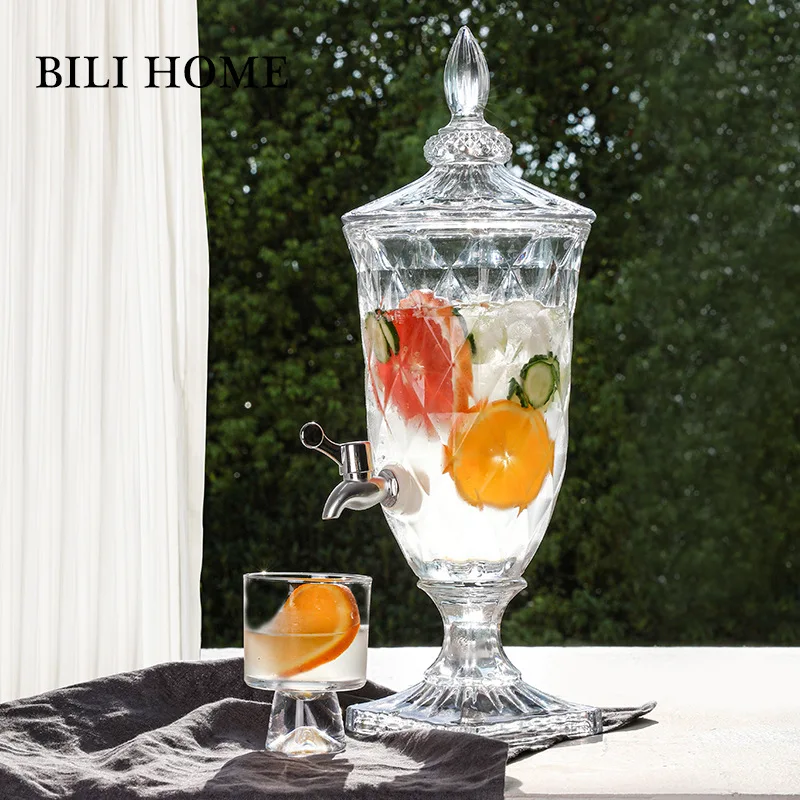Food grade household large-capacity lemon fruit tea beverage Coke bucket lemonade cold brew