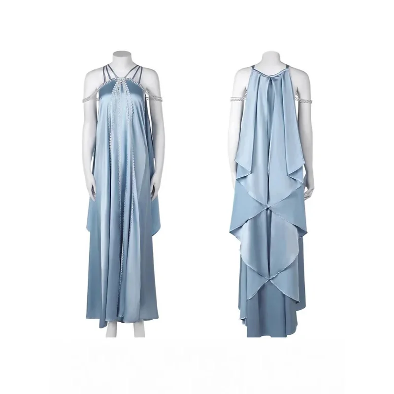 

Women's Padme Amidala Cosplay Costume Dress Sleepwear Revenge of the Sith Nightgown TV Fantasia Outfit Halloween And Carniva