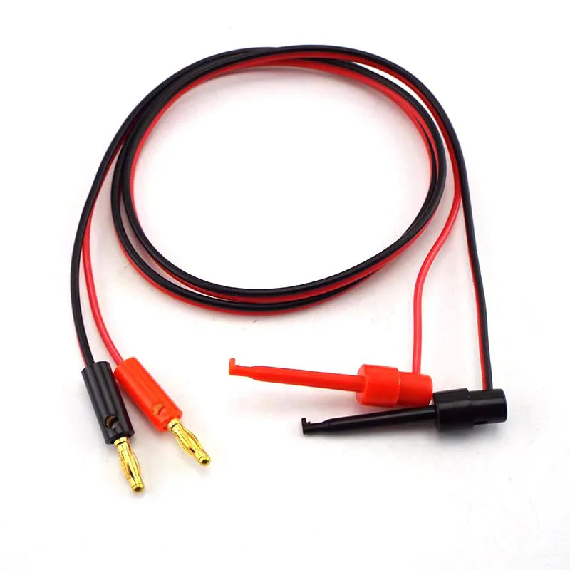 4mm Banana Plug to Test Hook Clip Test Lead Kit Cable Mayitr IMax B6 for Multimeter Electronic Test Tools F1