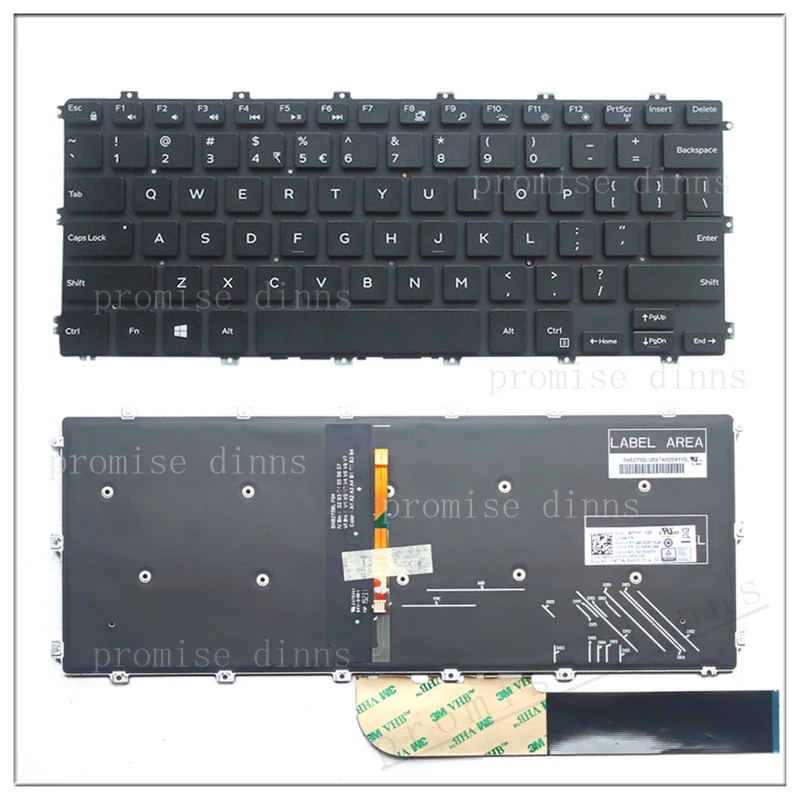 M  Laptop Shell for Dell inspiron 5580 5585 5588 7588 5480 5485 5488 3400 Keyboard Backlight