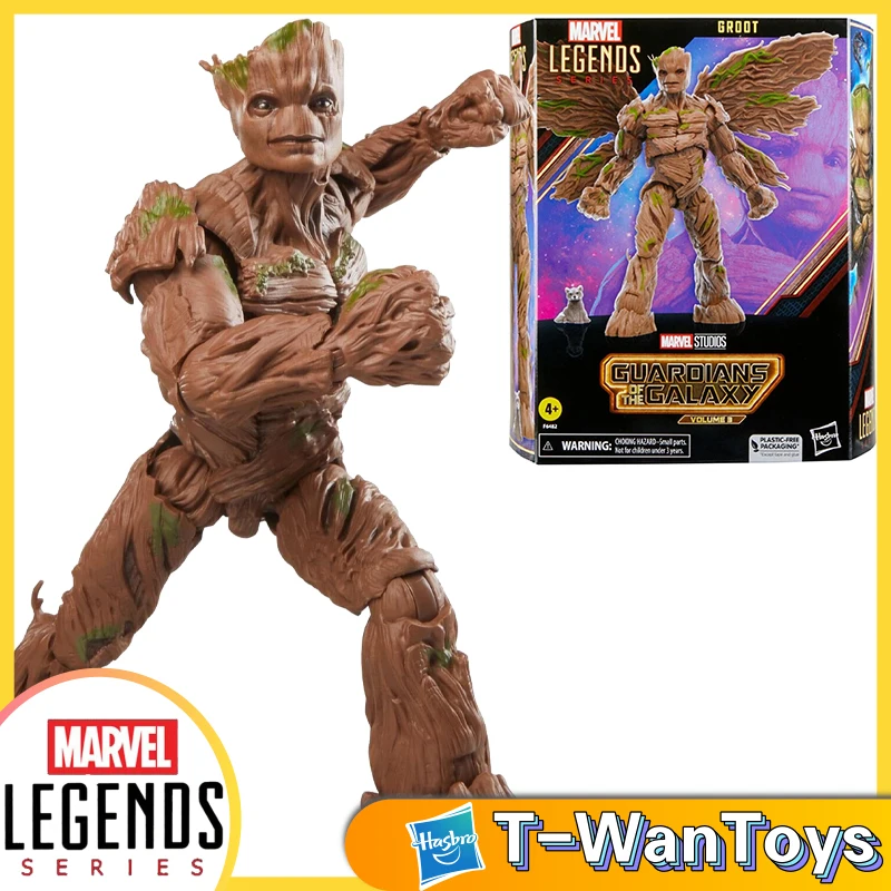 

Hasbro Marvel Legends Series Groot, Guardians of The Galaxy Vol.3 6-Inch Collectible Action Figures Toys Original Genuine