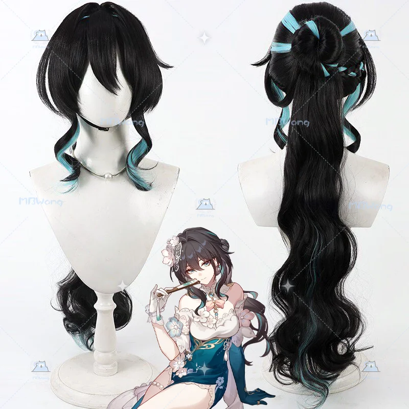 

Парик для косплея по игре Honkai Star Rail: Руань Мэй (Plumblossom Letter), парик для косплея, костюм Руань Мэй для Хэллоуина, для взрослых женщин и мужчин