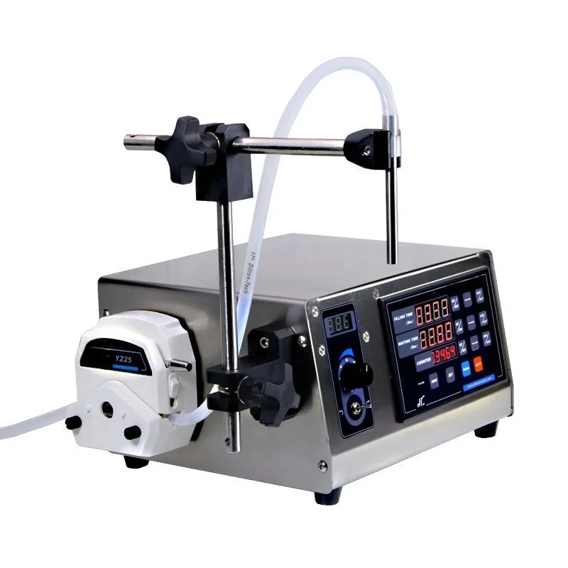 Peristaltic pump filling machine  precision filling of various small liquids