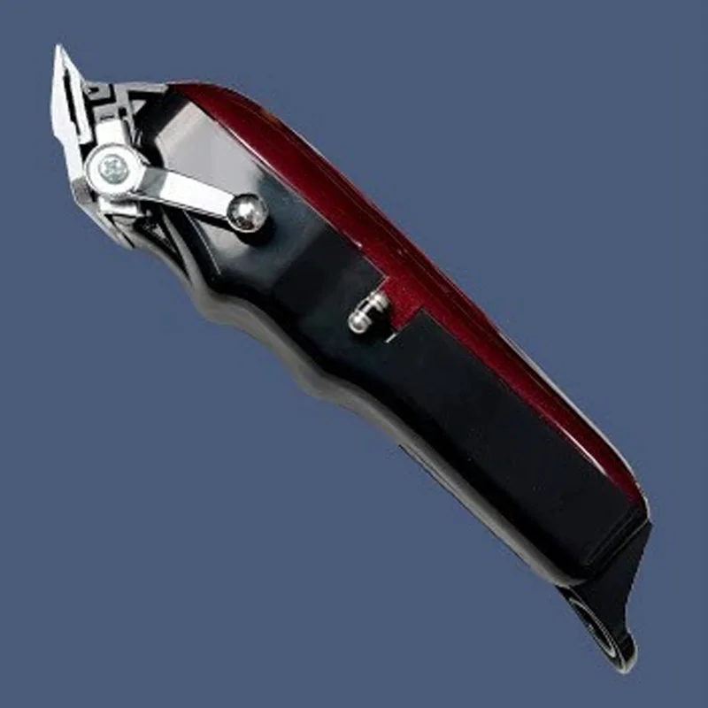 Professional Star 8148 Magic Clipper Red Black Senior Barber Cordless Hair Clipper&Hair TrimmerDetailer Li Trimmer&Vanish Shaver