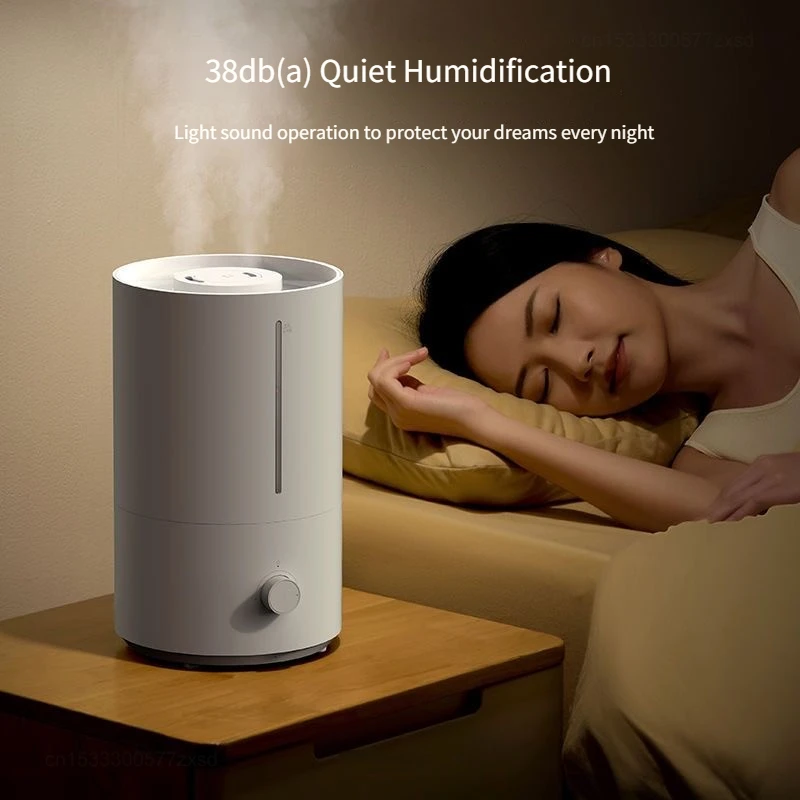 Увлажнитель воздуха Xiaomi Mijia 2, 300 мл/ч, увлажнение, 4 л, туманообразователь большой емкости, добавление воды для дома, контроль влажности, низкий уровень звука