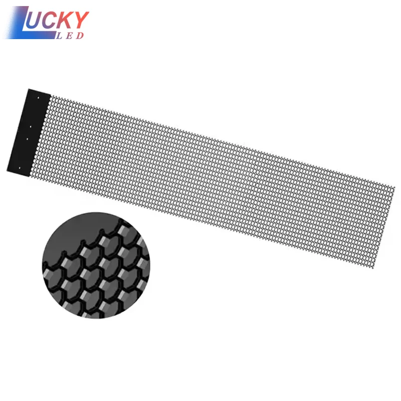 

3d Hologram Mesh Fabric Projection Holographic Mesh Screen 3d Holofabric Projection Net for Event.